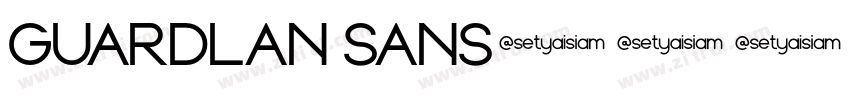 GUARDLAN SANS字体转换